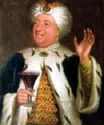 Portrait of Sir Francis Dashwood in club dress unknow artist
